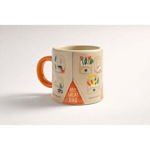 Fathers Day Fishing Gorpcore  Coffee Tea Mug Nature Gift Retro Dad Novelty